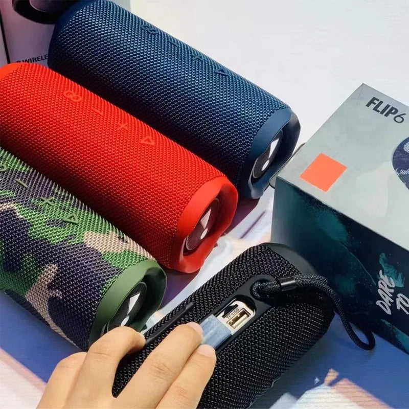 New Flip6 Bluetooth Audio Multi-FunctionTWS Audio Caixa De Som Outdoor Portable Subwoofer Wireless Home Theater Dual Speaker