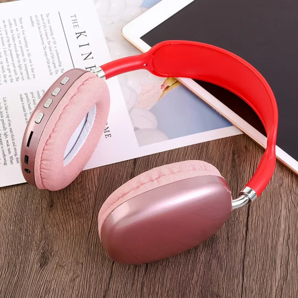 Wireless Bluetooth Headset Sports Gaming Headset Hifi Stereo Noise Cancelling for Phone PC