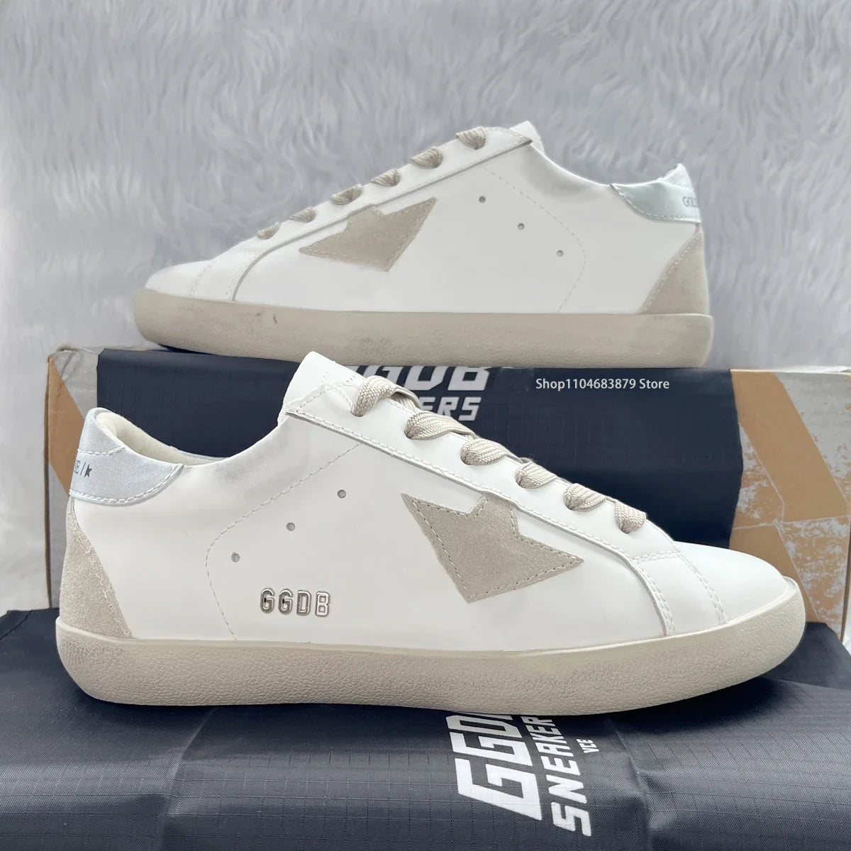 Women's Skateboarding Shoes Old Dirty Star Shoes Classic Versatile Vintage Men's Sneakers Designer Shoes