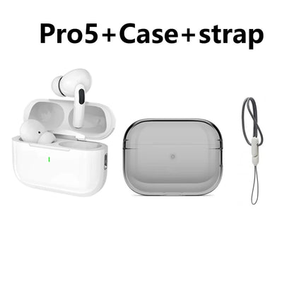 Wireless Earphones Pro 5 TWS Max Bluetooth Sport Earbuds  In Ear Noise Cancelling Headset For iPhone Android Headphone