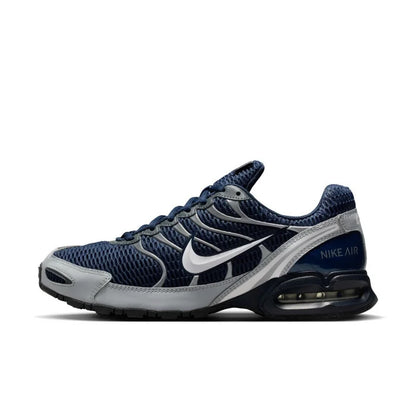 Nike's New Lightweight and Comfortable Professional Cushioning Training Shoes for Men, Reflective Air-Cushion Shoes, Air Max Torch 4, Lightweight and Wear-Resistant Leather-Covered Commuting Running Shoes, Obsidian Cool Color