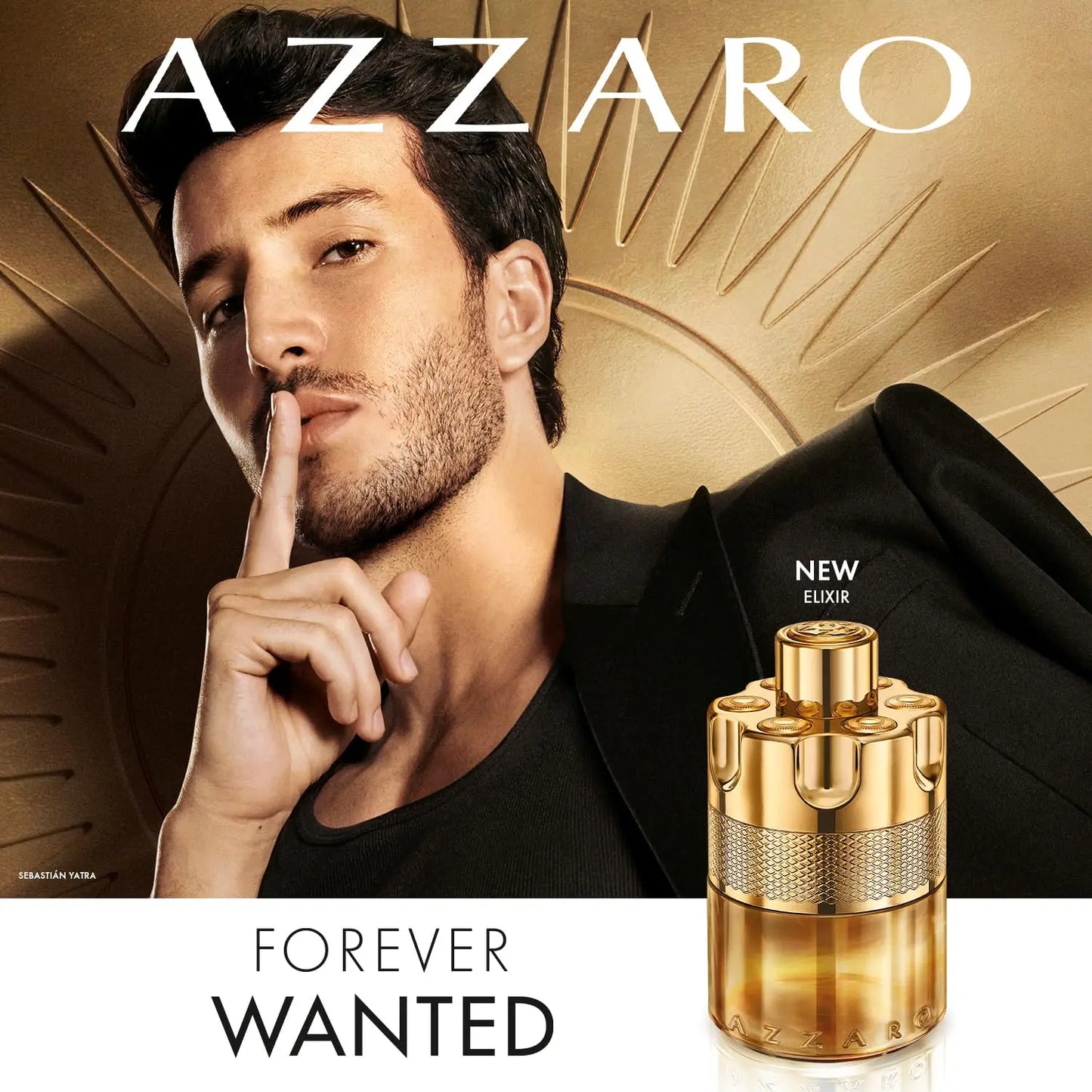 Azzaro - Forever Wanted Elixir - Mens Cologne - with Notes of Raspberry, Cardamom, and Leather Accord 100ml/ 3.4 Fl Oz