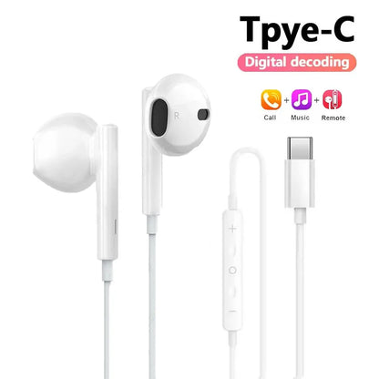 Original Wired Earphones for Apple Lightning iPhone 15 16 14 13 12 11 Pro Max Mini X XS XR X 7 8 6 Plus SE Headphones Accessorie
