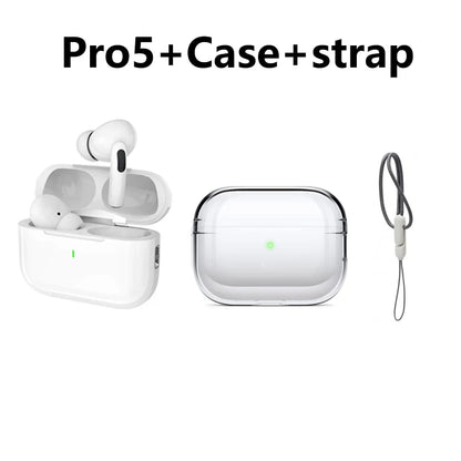 Wireless Earphones Pro 5 TWS Max Bluetooth Sport Earbuds  In Ear Noise Cancelling Headset For iPhone Android Headphone