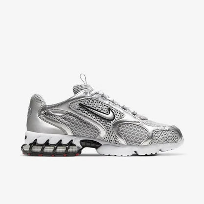 Nike Large Mesh Breathable Comfortable Stable Outdoor Men's Air Cushion Jogging Shoes New Air Zoom Spiridon Cage 2 Dad Shoes Fashionable Versatile Trendy Wear-Resistant Rubber Sole Commuting Casual Sports Shoes High-End Color