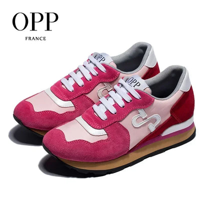 OPP Original Women Shoes Casual Sneakers High-end 327 Genuine Leather Sports Sneakers Balance Fashion  Luxury Designer Shoes